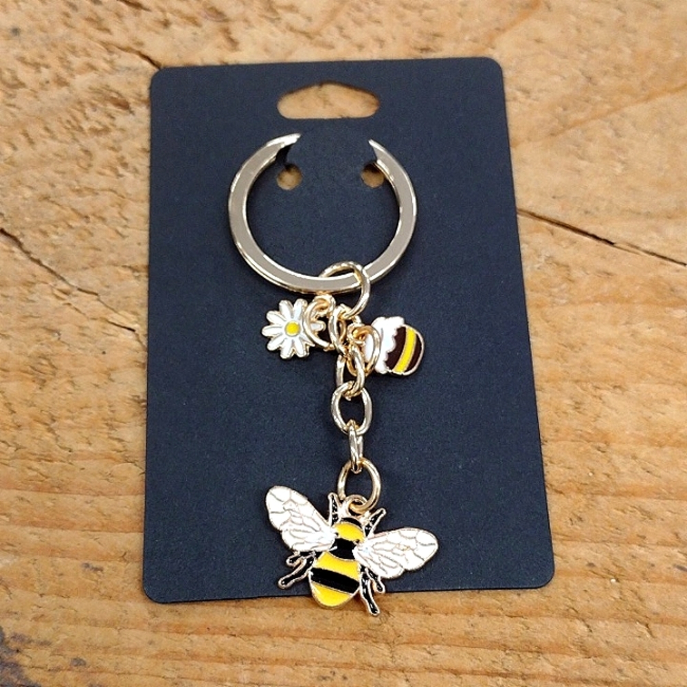 New Bee Keychain